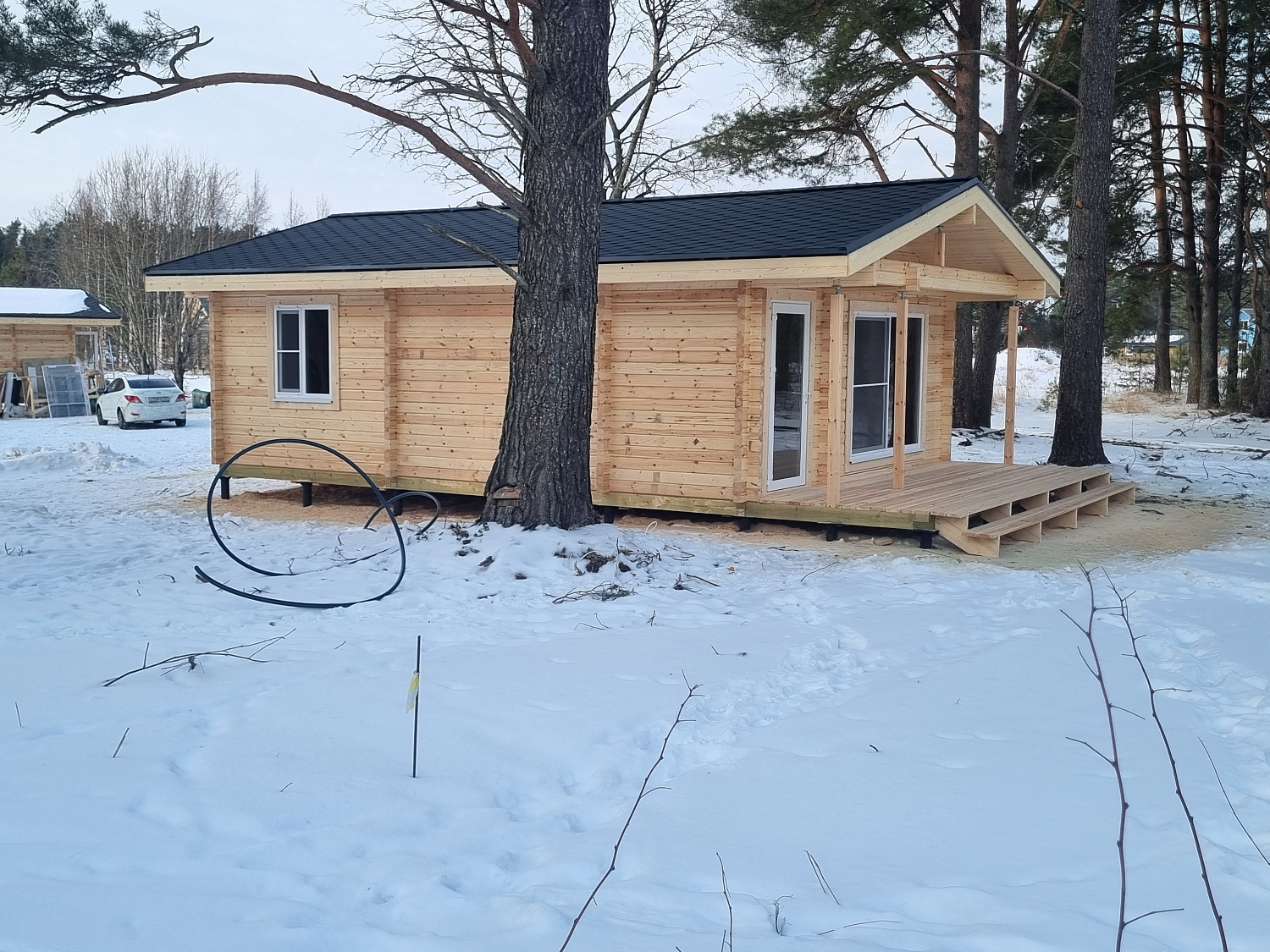 Дом из бруса, 53,39 м²
