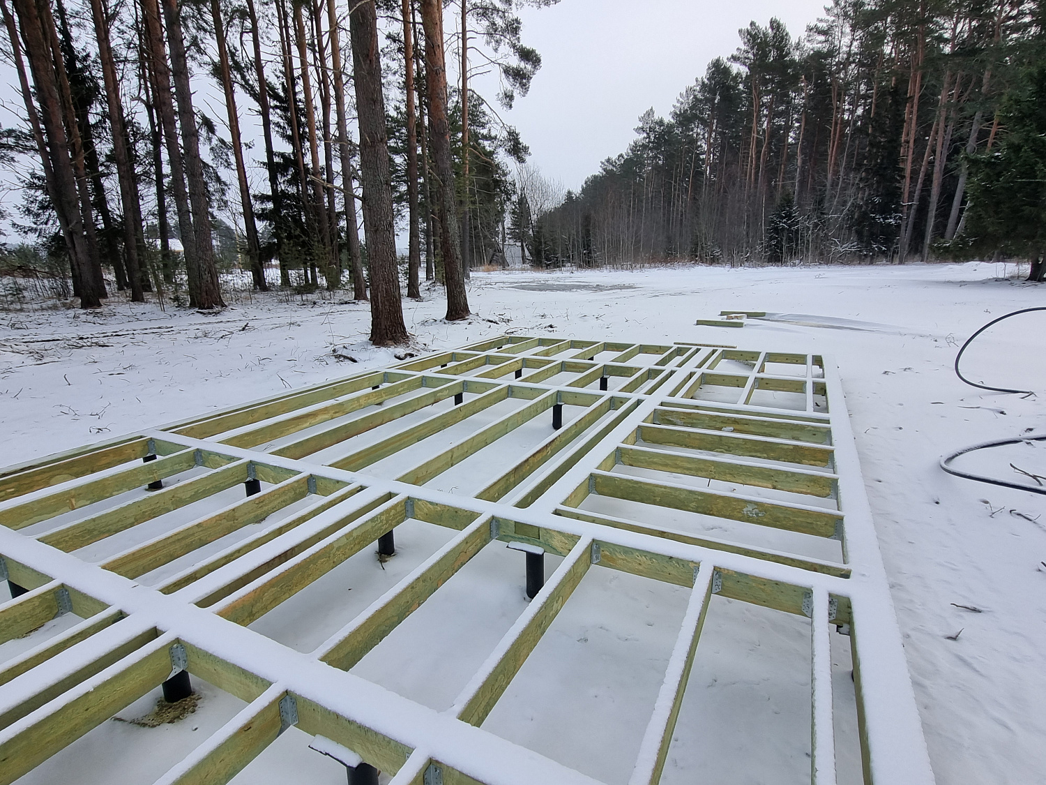 Дом из бруса, 53,39 м²